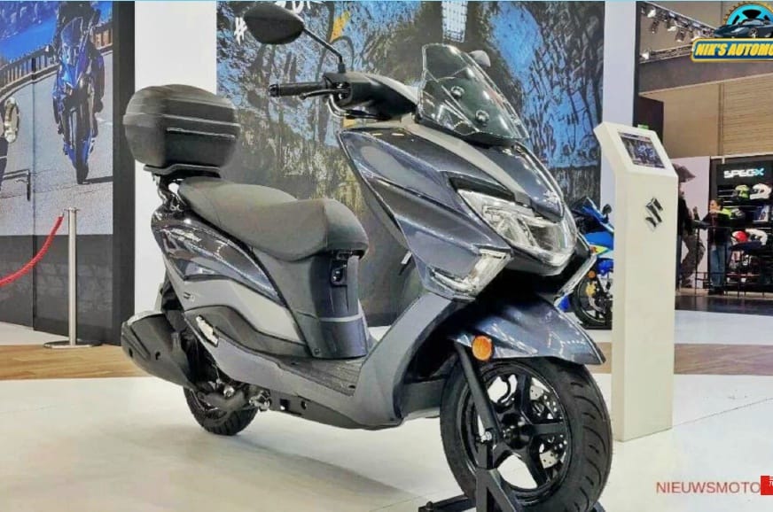 Suzuki Burgman Street Ex Scooter Revealed At Intermot 2022 Autocar India